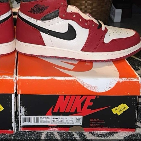 Jordan 1 Lost and found size 10.5